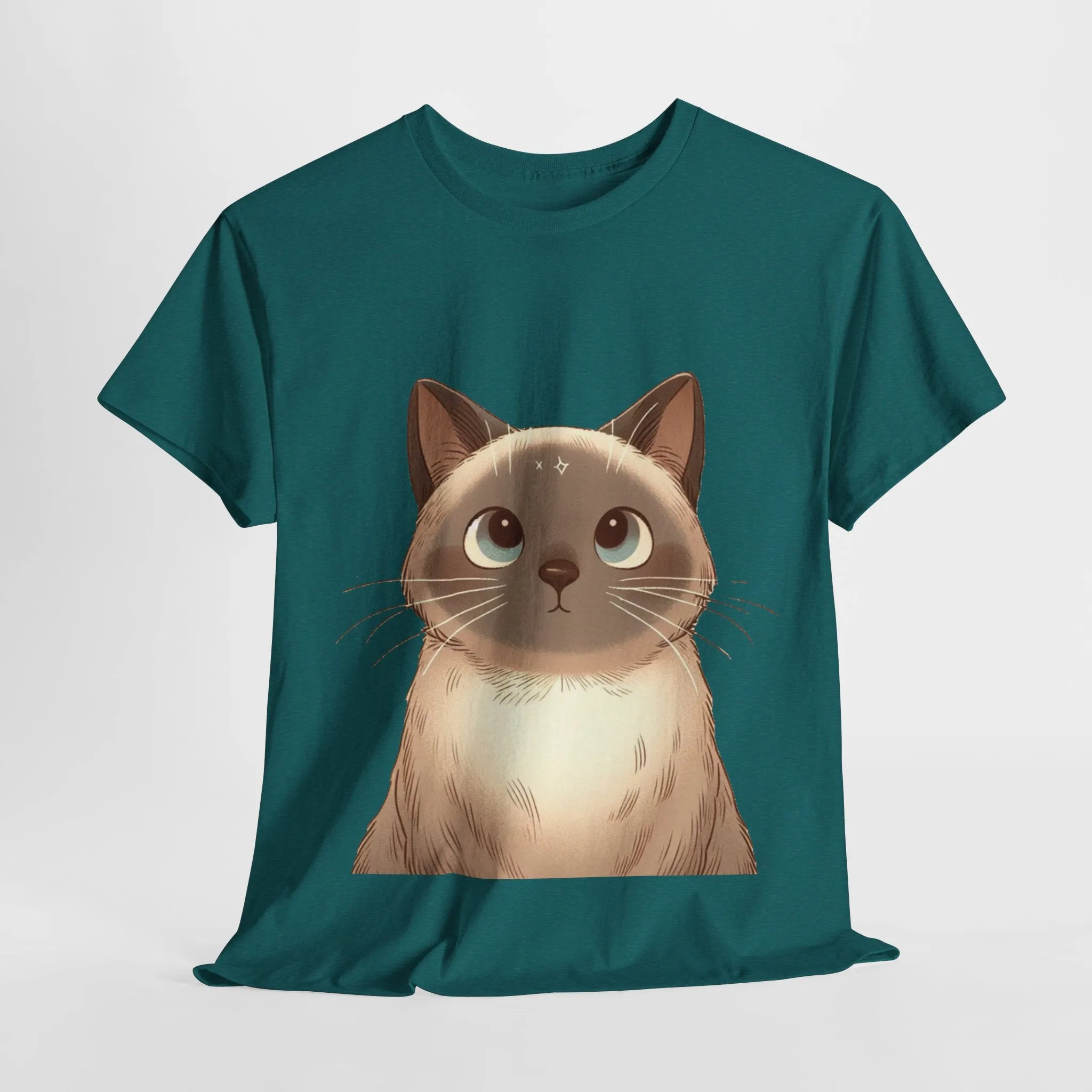 Opal - Siamese Cat Unisex Heavy Cotton Tee