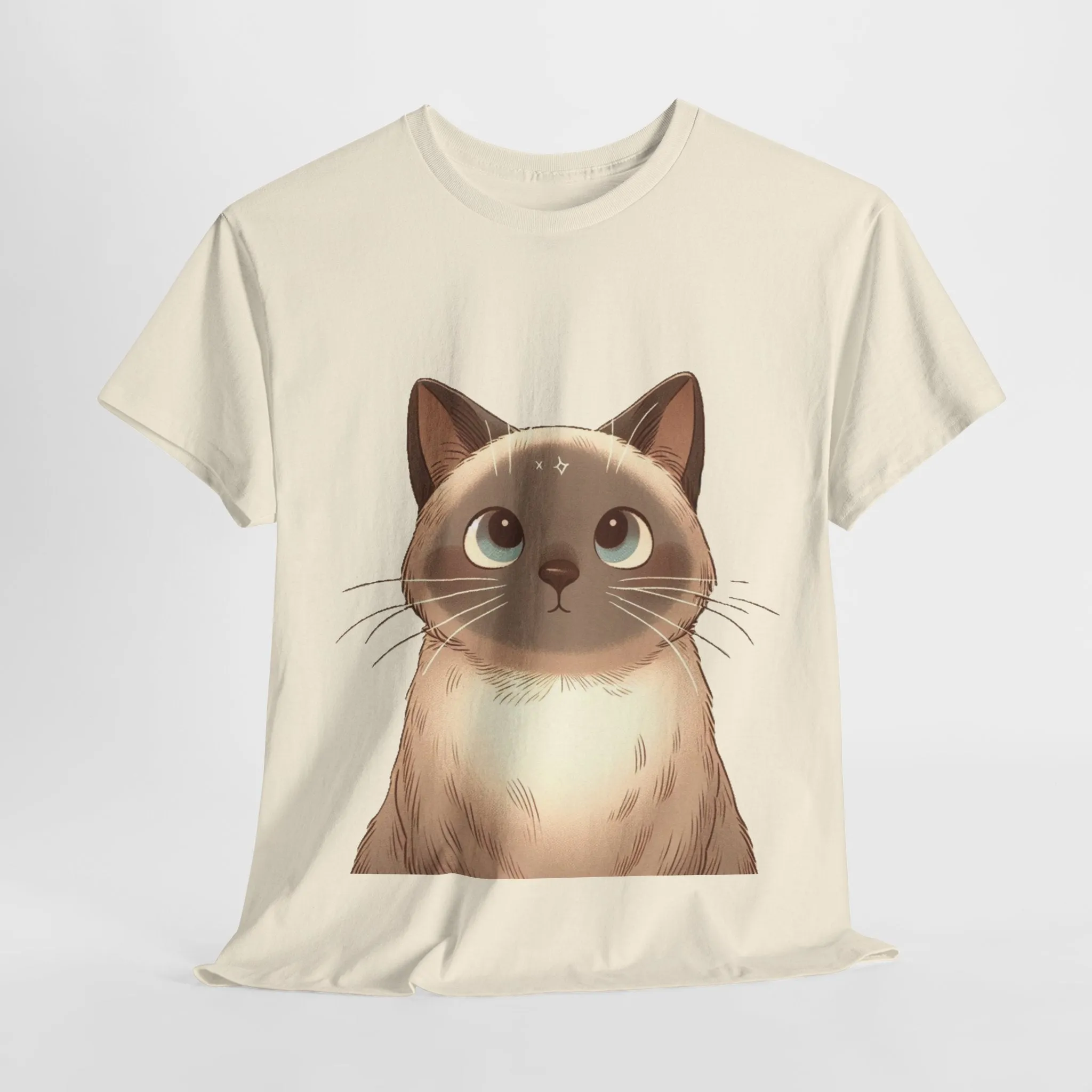 Opal - Siamese Cat Unisex Heavy Cotton Tee