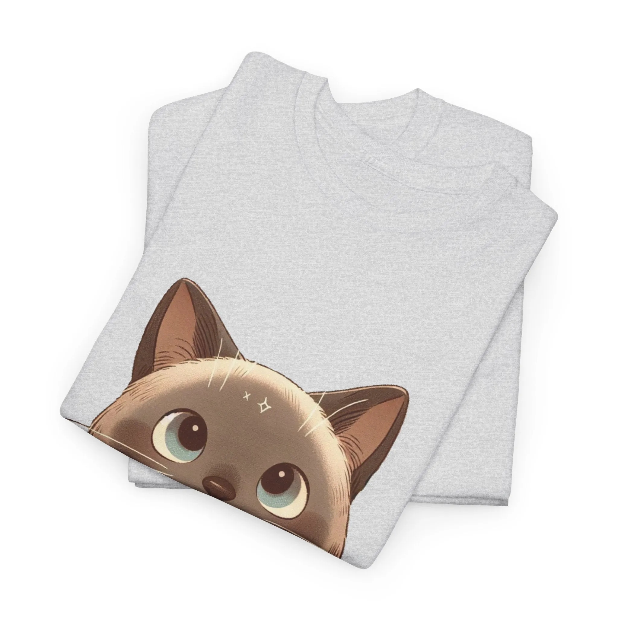 Opal - Siamese Cat Unisex Heavy Cotton Tee