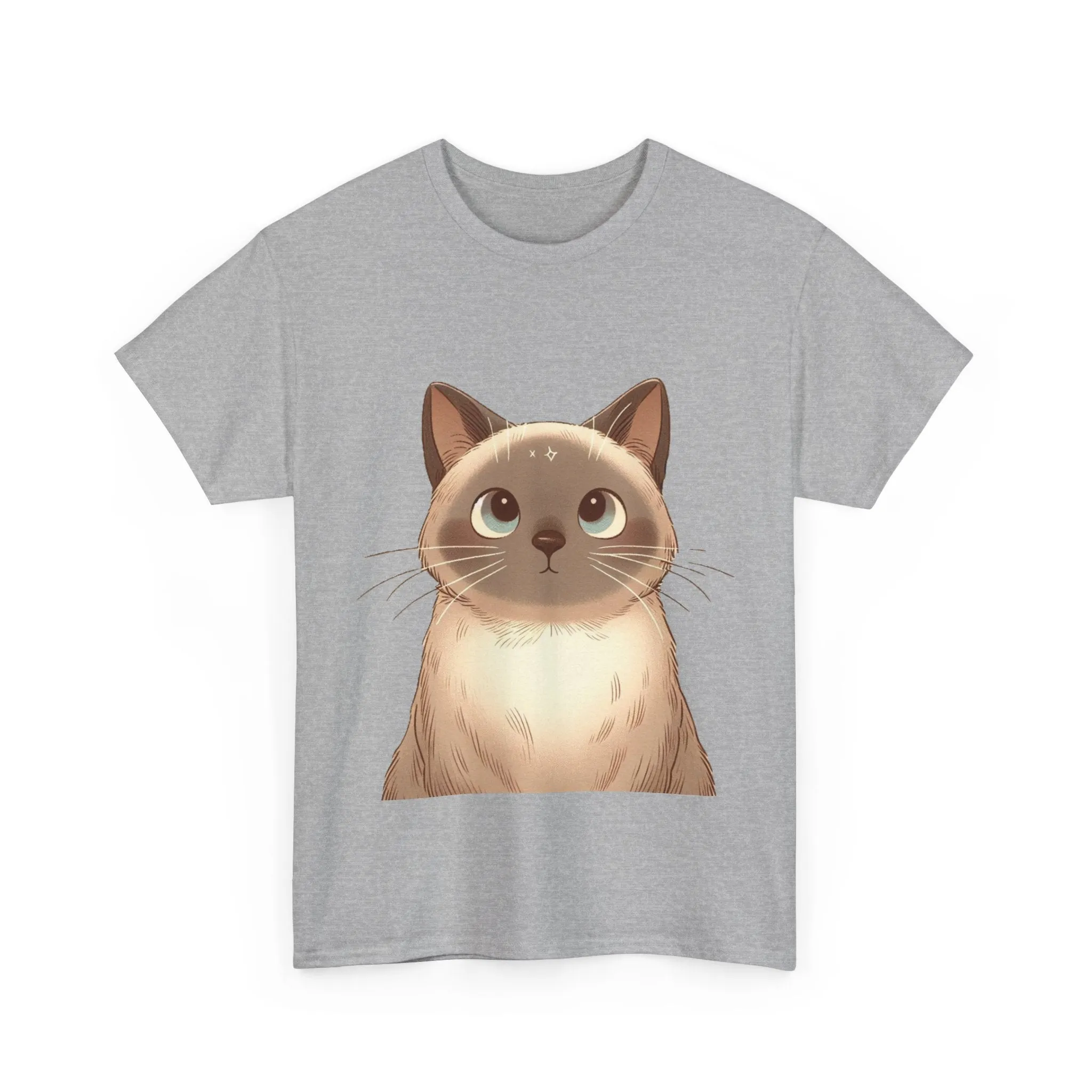 Opal - Siamese Cat Unisex Heavy Cotton Tee