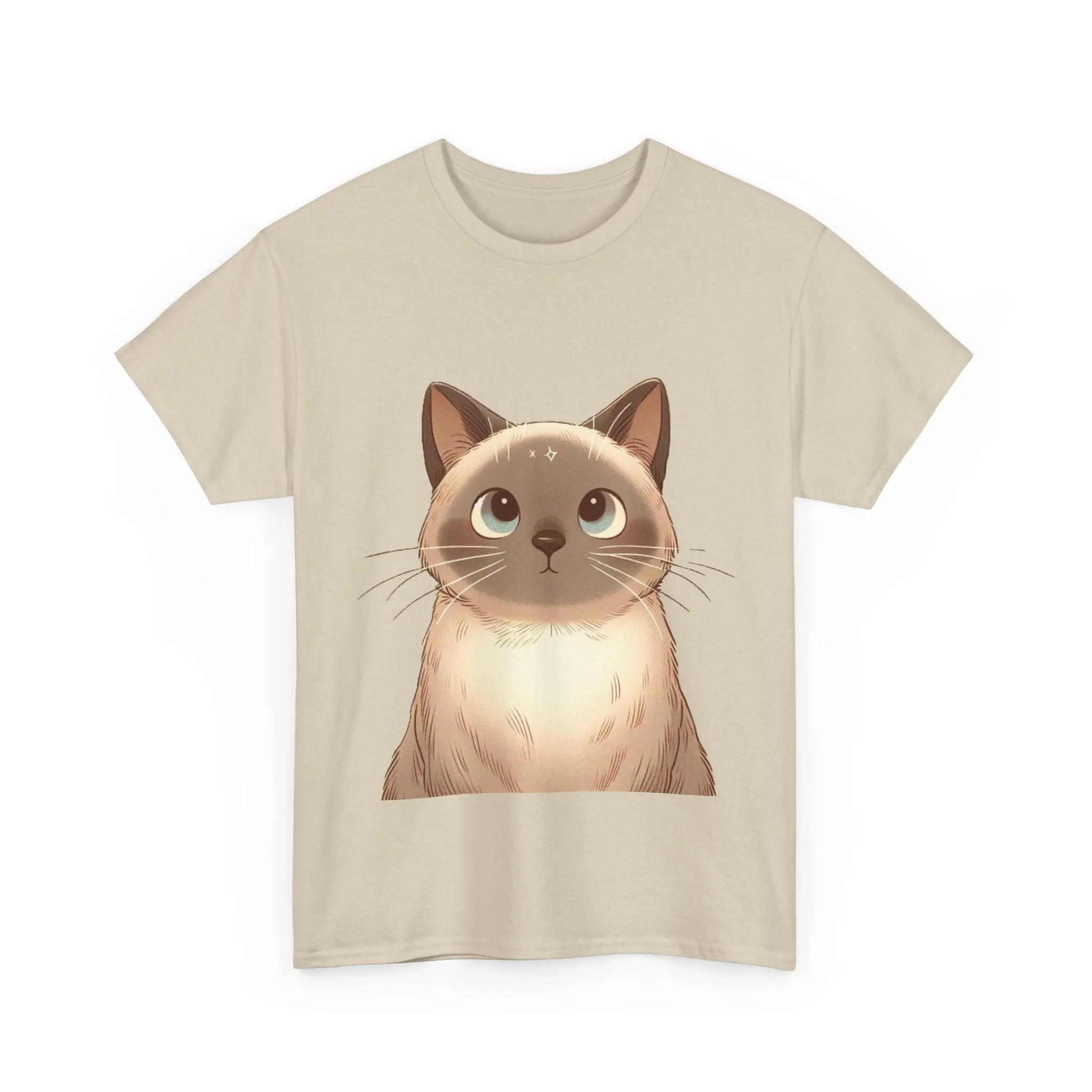 Opal - Siamese Cat Unisex Heavy Cotton Tee