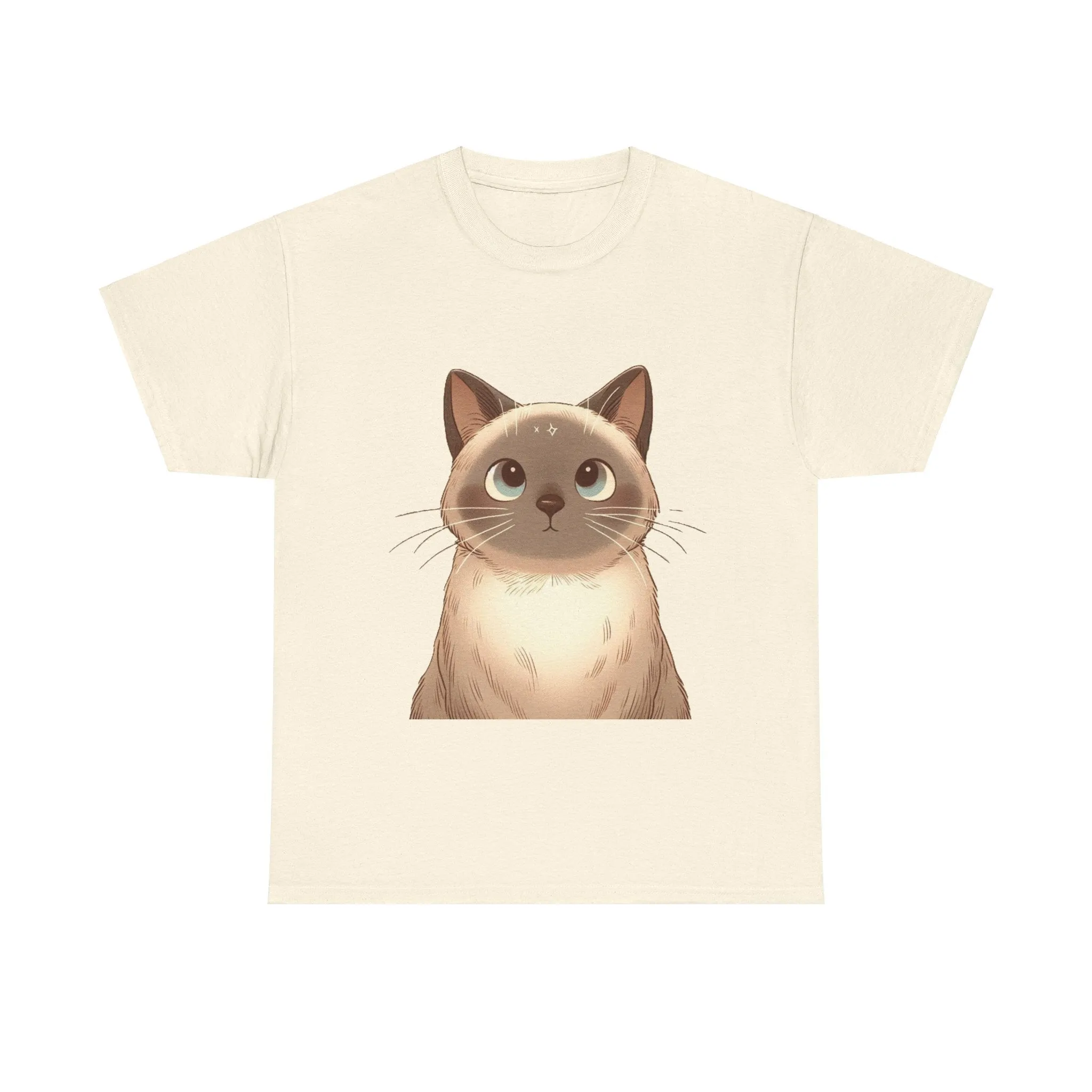 Opal - Siamese Cat Unisex Heavy Cotton Tee