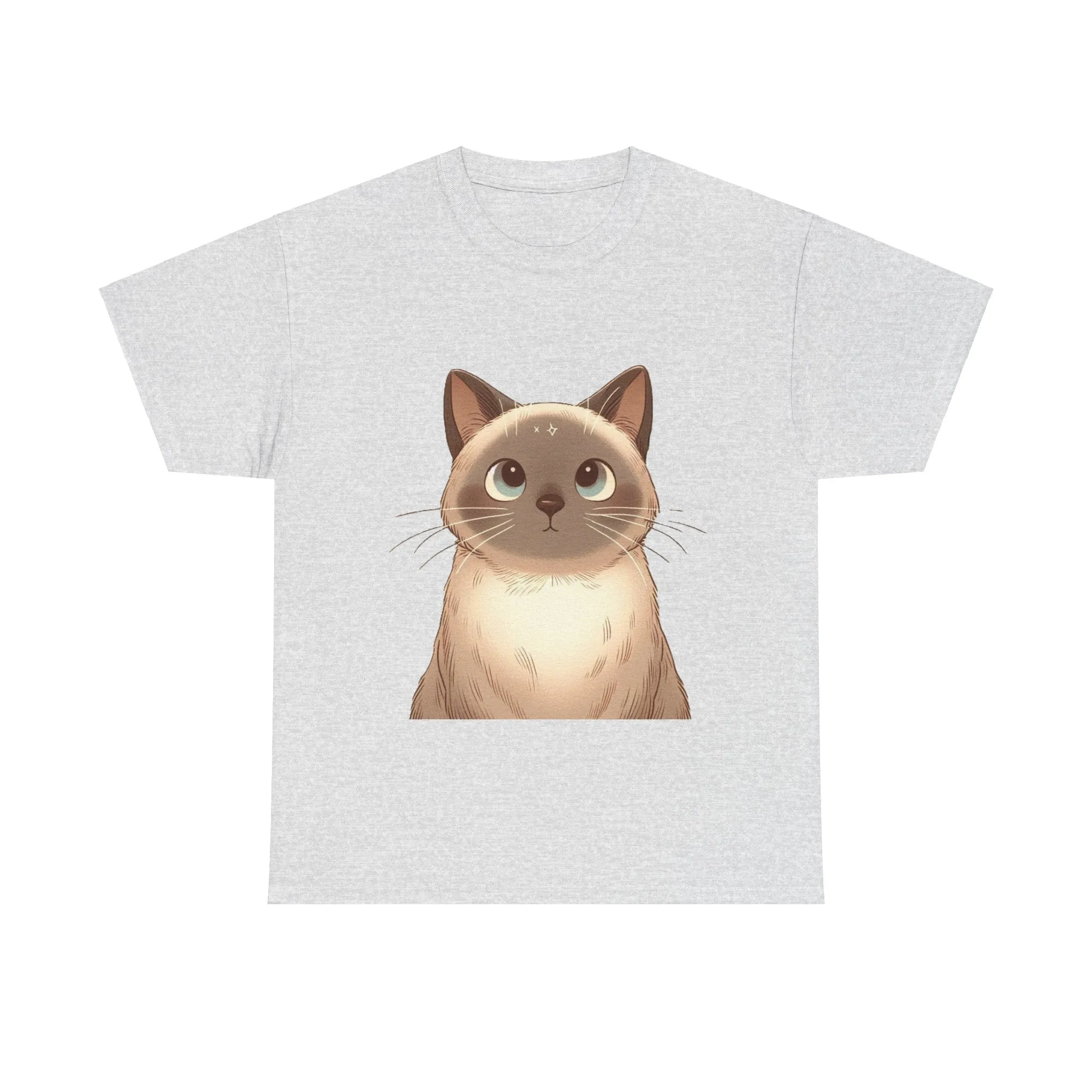 Opal - Siamese Cat Unisex Heavy Cotton Tee