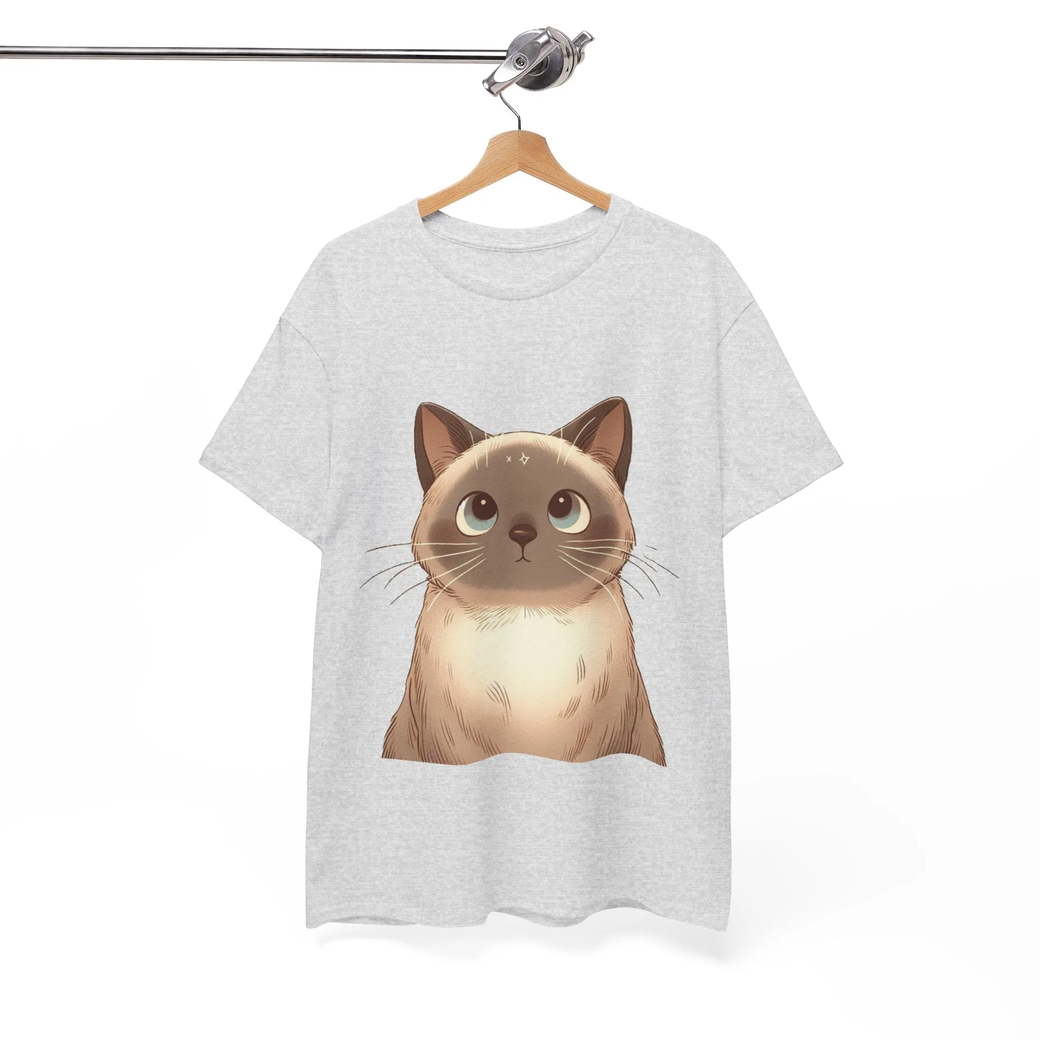 Opal - Siamese Cat Unisex Heavy Cotton Tee