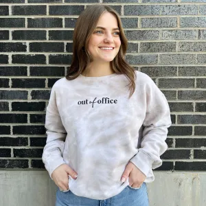 Out of Office Tie Dye Sweatshirt