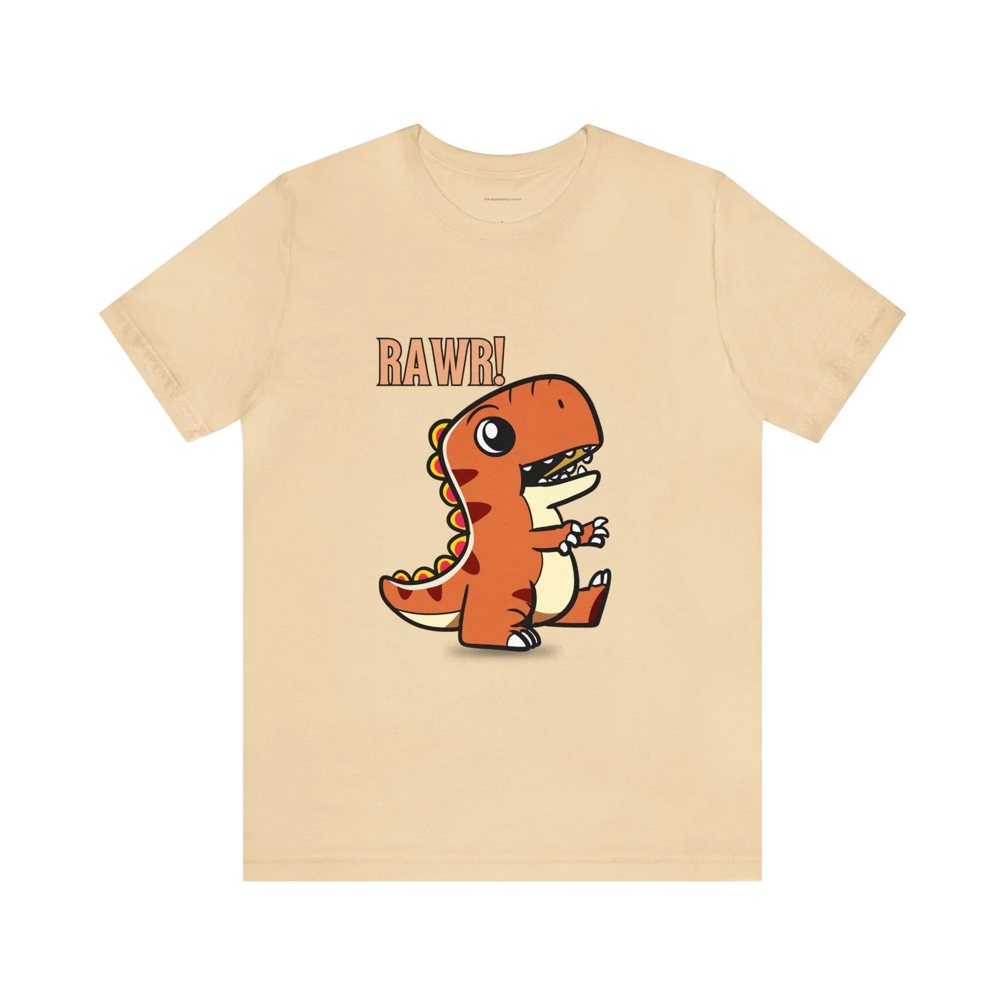 Rawr Dinosaur Cute Unisex Jersey Short Sleeve Tee