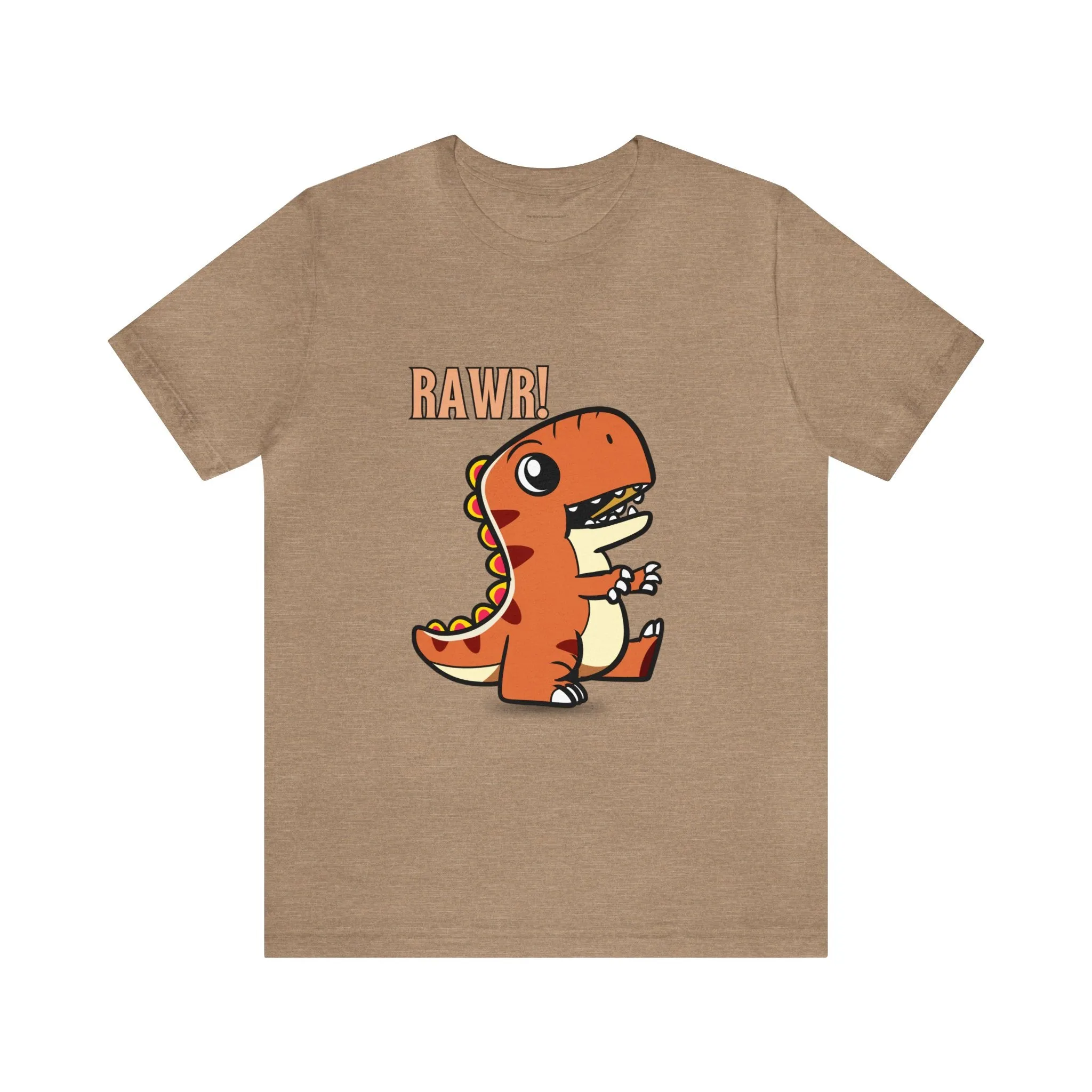 Rawr Dinosaur Cute Unisex Jersey Short Sleeve Tee