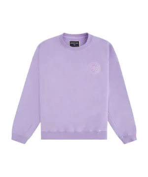 Relaxed First Class Crewneck Sweatshirt (Lilac) - 310041