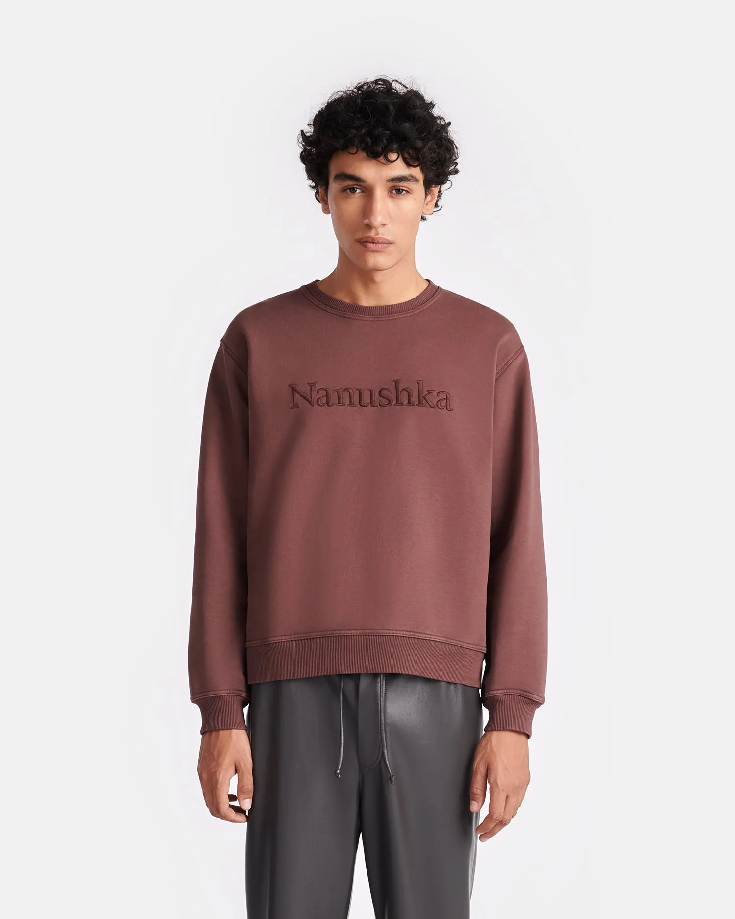 Remy - Cotton-Fleece Sweatshirt - Nutmeg