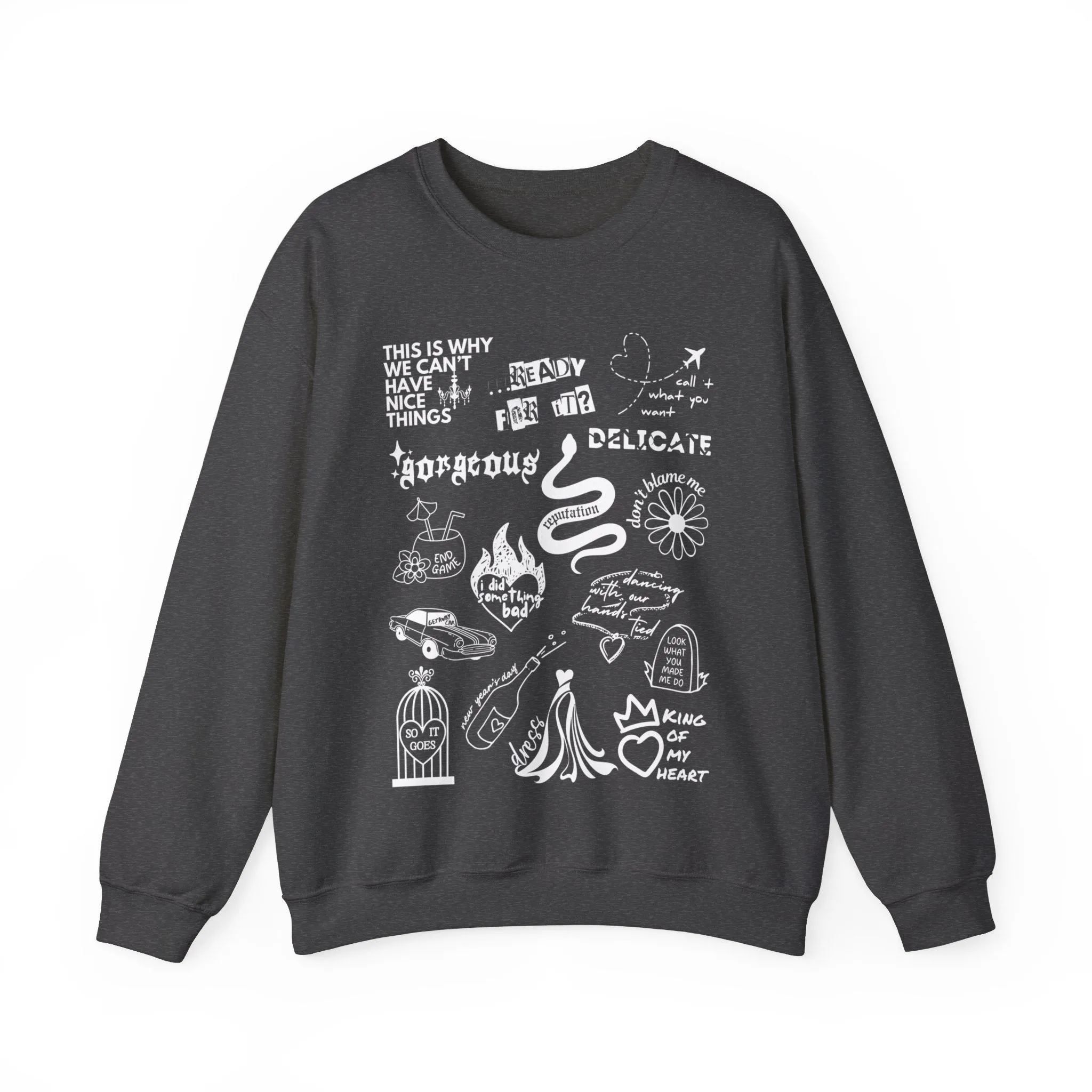 Reputation Collage Crewneck Sweatshirt