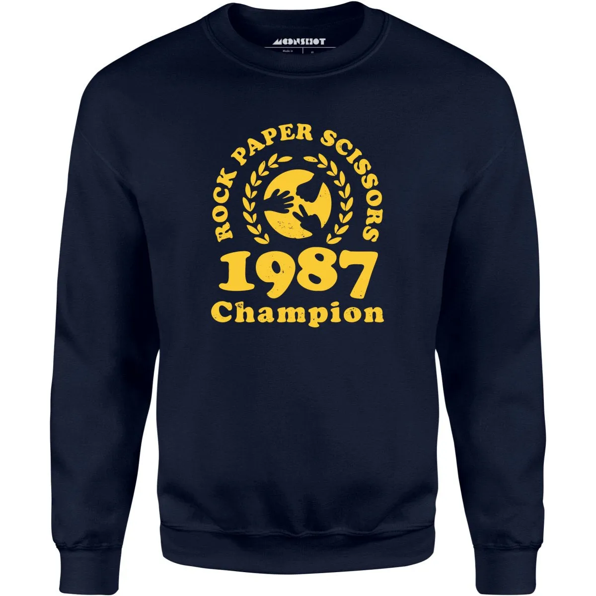 Rock Paper Scissors Champion - Unisex Sweatshirt