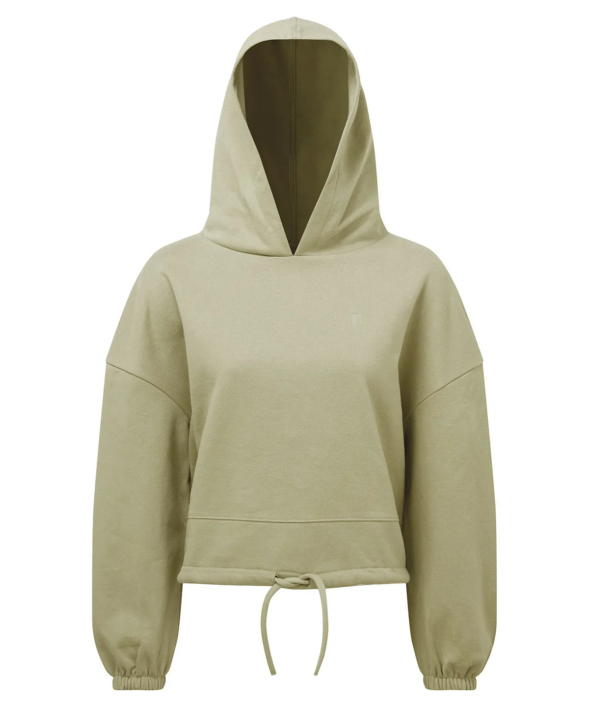 Sage Green - Women's TriDri® cropped oversize hoodie