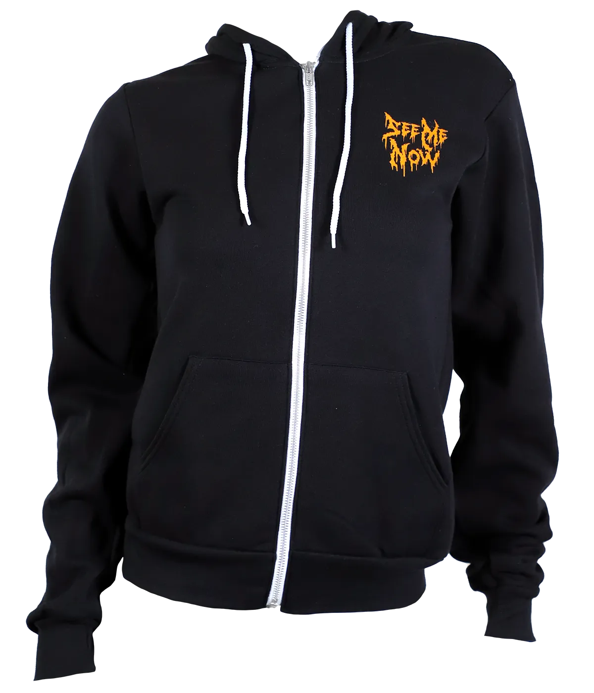 See Me Now Ladies Zip Hooded Sweatshirt