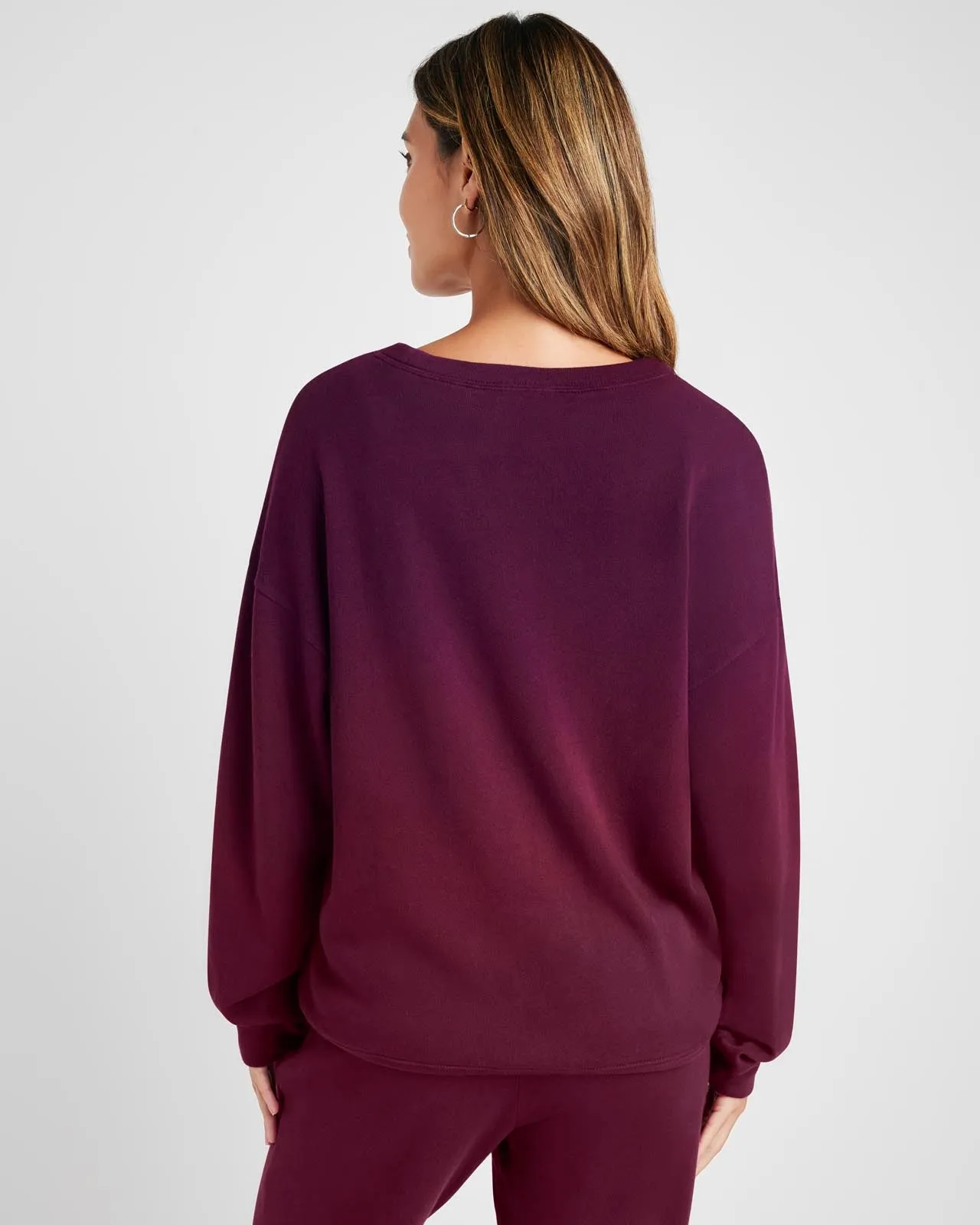 Sequin Fleece Sweatshirt