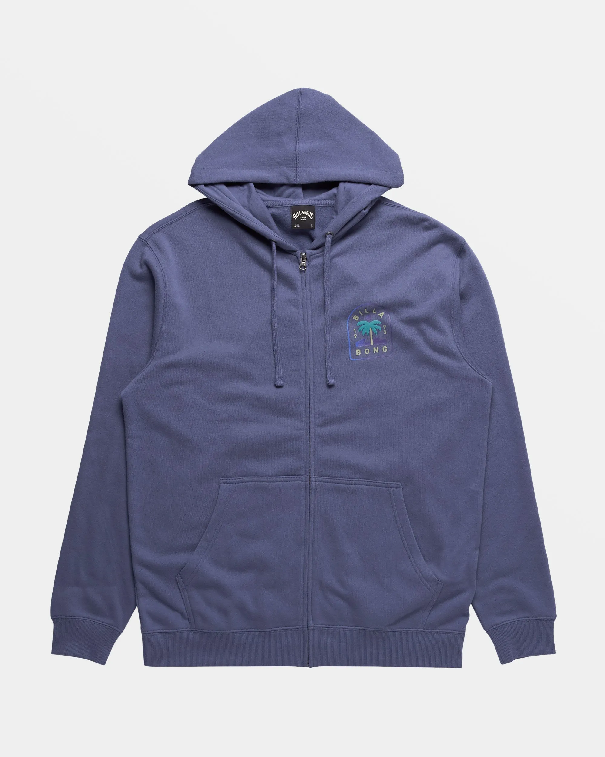 Short Sands Zip-Up Hoodie - Washed Royal