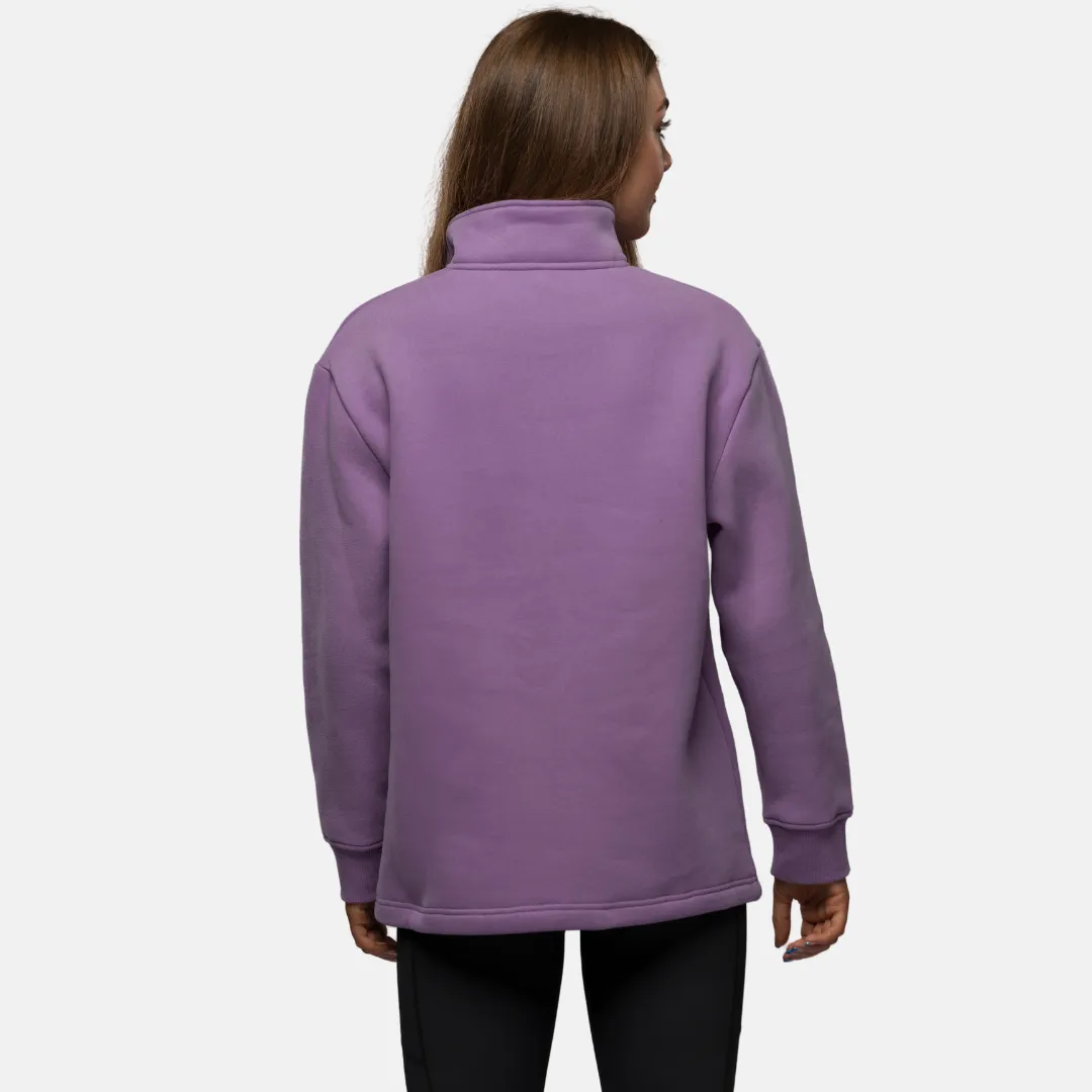 Signature Half-Zip Jumper - Lilac