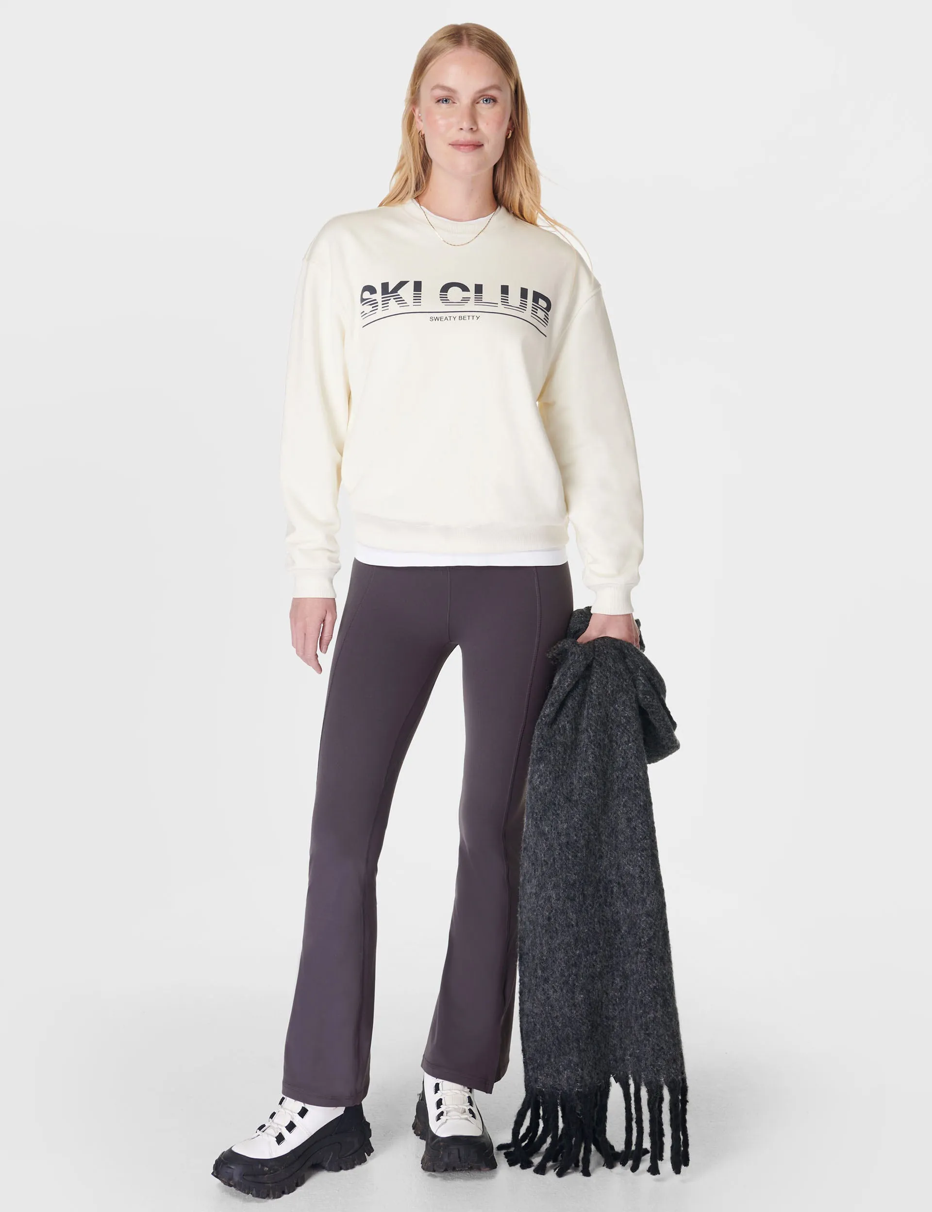 Ski Club Sweatshirt - Studio White