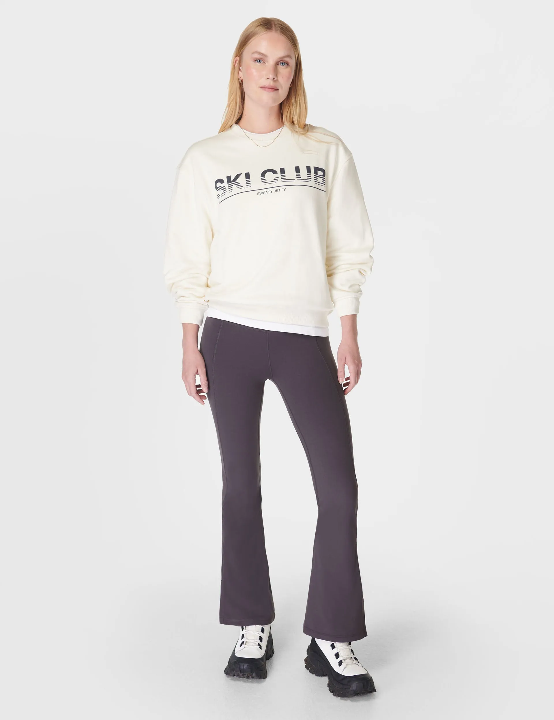 Ski Club Sweatshirt - Studio White