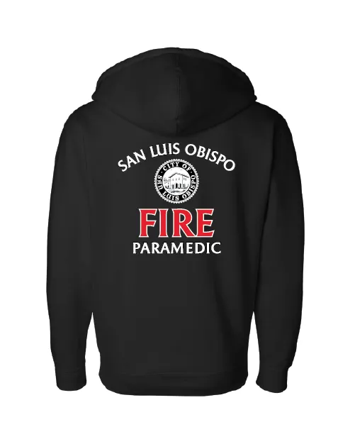 SLO Fire Zip-Up Hoodie (PARAMEDIC)