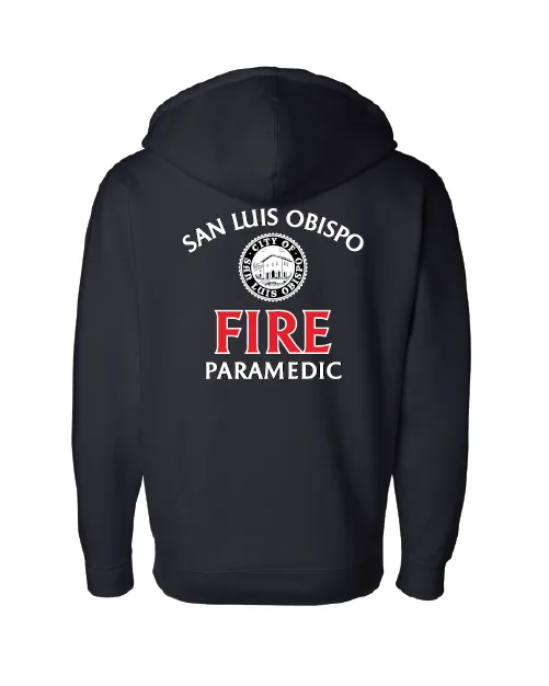 SLO Fire Zip-Up Hoodie (PARAMEDIC)