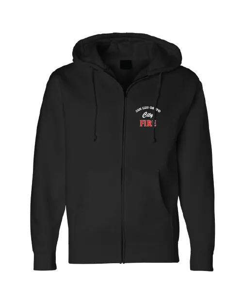 SLO Fire Zip-Up Hoodie (PARAMEDIC)