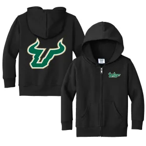 South Florida Bulls Logo Toddler Full-Zip Sweatshirt