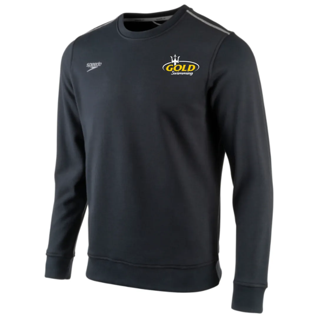 Speedo Fleece Crew Neck Sweatshirt (Customized) - Chattahoochee Gold