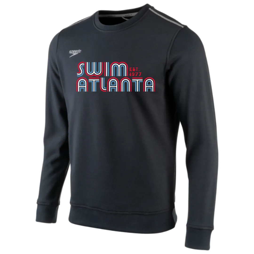 Speedo Fleece Crew Neck Sweatshirt Retro Gamer (Customized) - Swim Atlanta