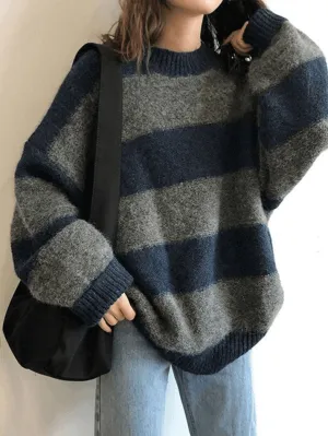 Stripe Pullover Sweater