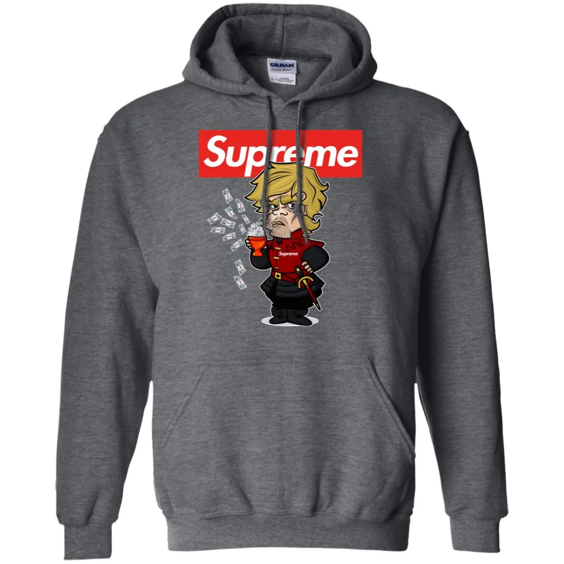 Supreme Tyrion Game Of Thrones T-shirt Pullover Hoodie Sweatshirt