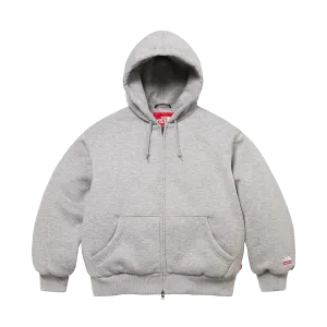 Supreme x The North Face Zip Up Hooded Sweatshirt 'Grey'