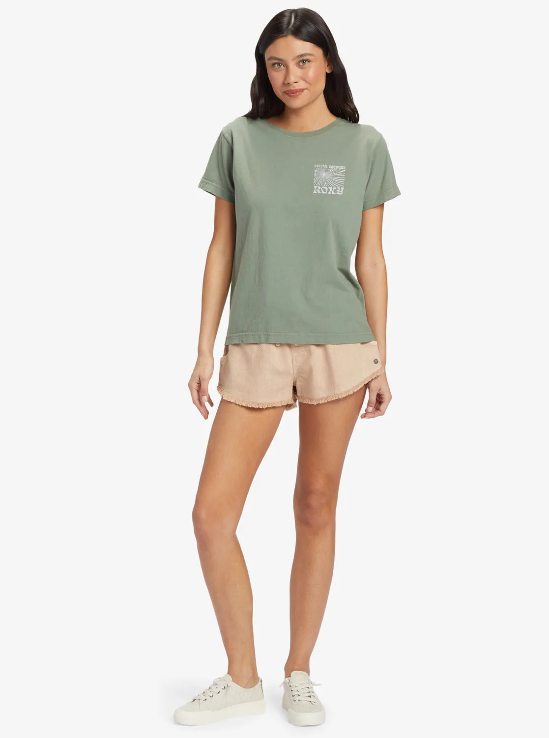 Swell Seekers Boyfriend T-Shirt - Agave Green