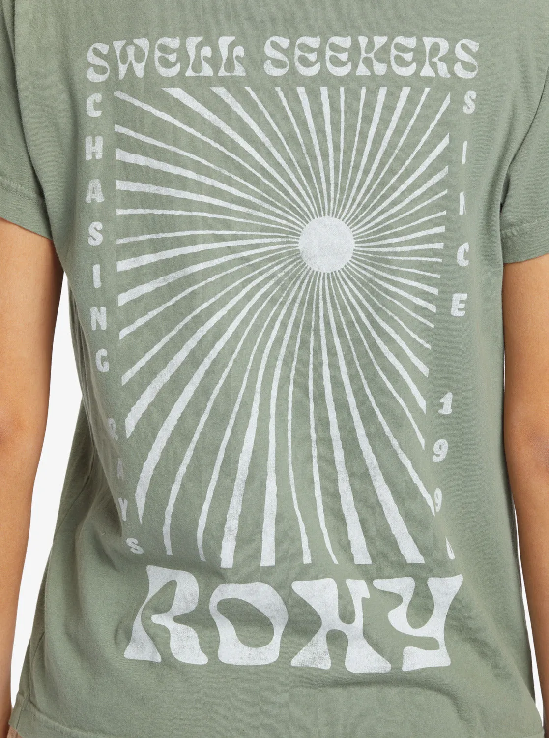 Swell Seekers Boyfriend T-Shirt - Agave Green