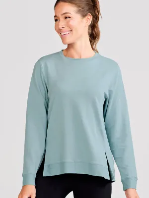 tasc Performance Women's Riverwalk Sweatshirt 2.0 in Horizon