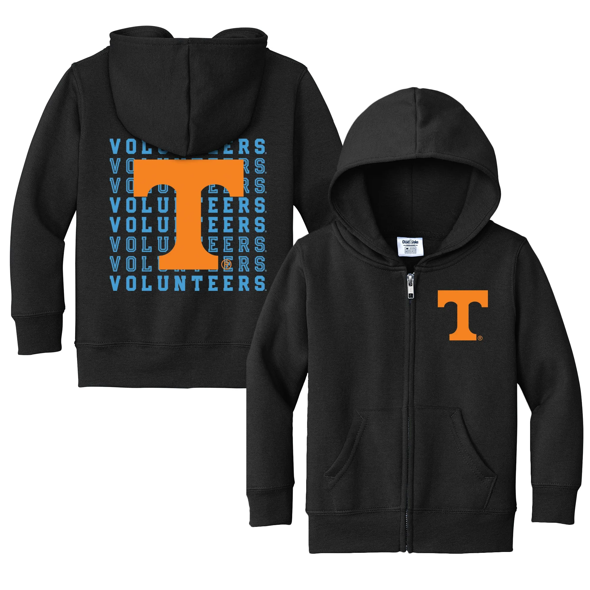 Tennessee Volunteers Retro Toddler Full-Zip Sweatshirt