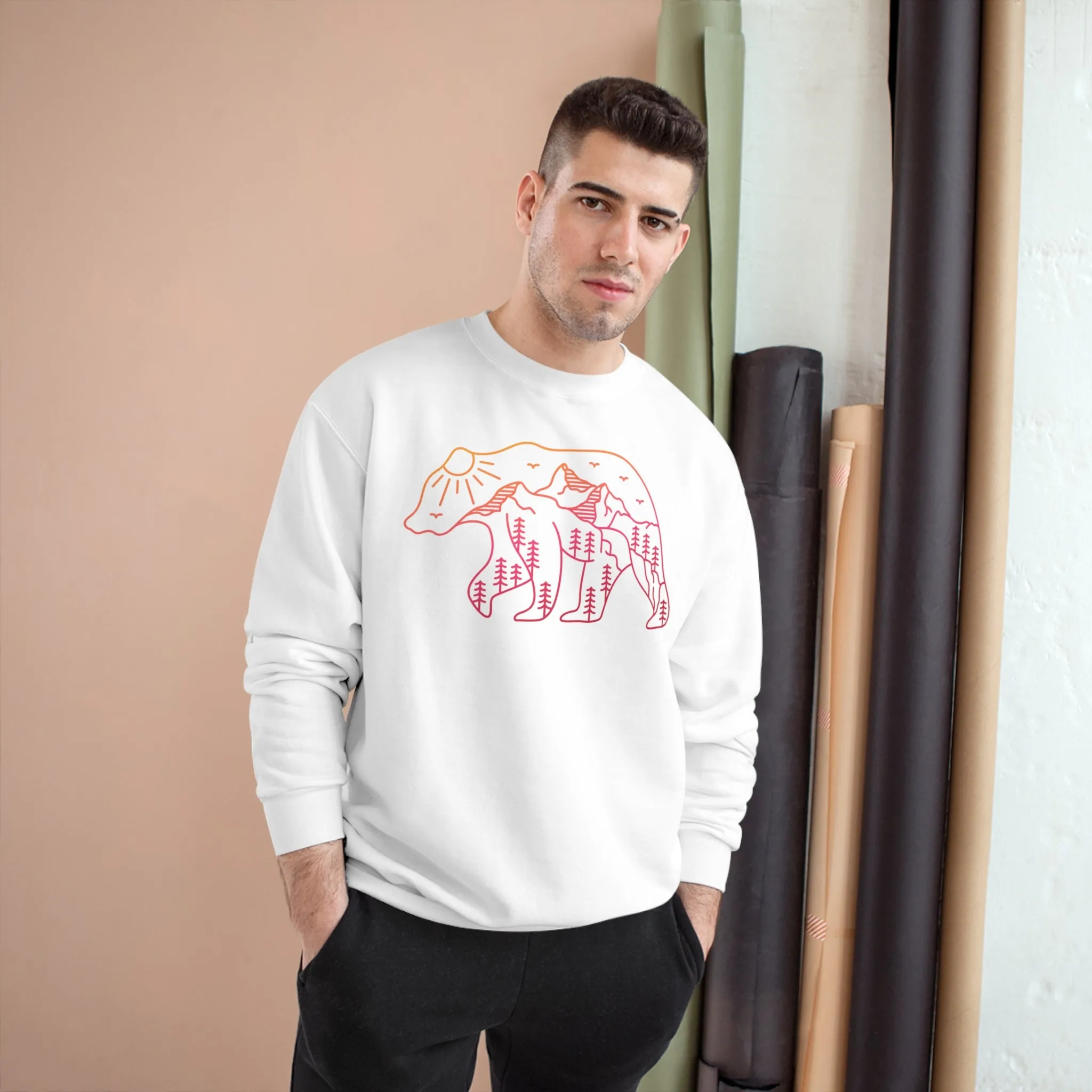 The Adventurous Bear - Champion Sweatshirt