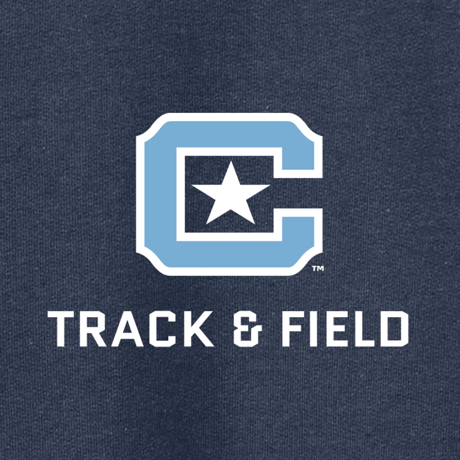 The Citadel Block C Star logo, Sports - Track & Field,  Heavy Blend™ Hooded Unisex Sweatshirt