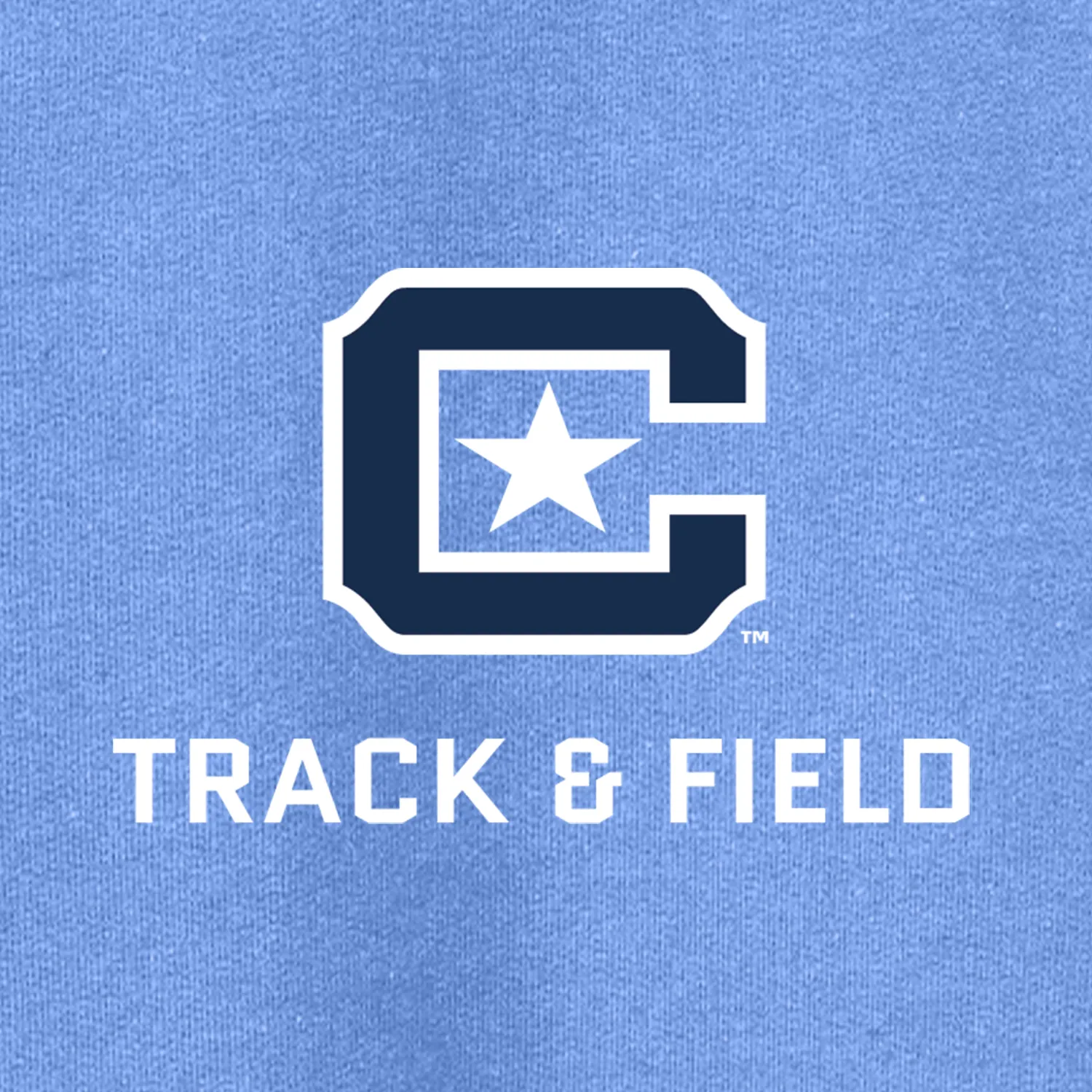 The Citadel Block C Star logo, Sports - Track & Field,  Heavy Blend™ Hooded Unisex Sweatshirt