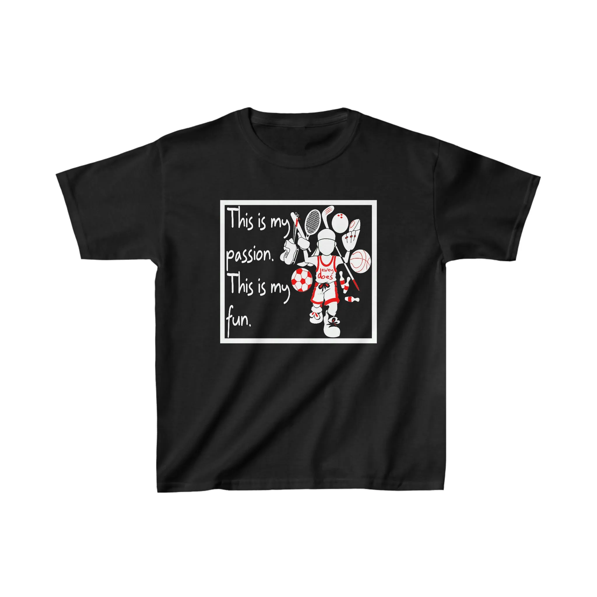 This is my passion. This is my fun. - Kids Heavy Cotton™ Tee