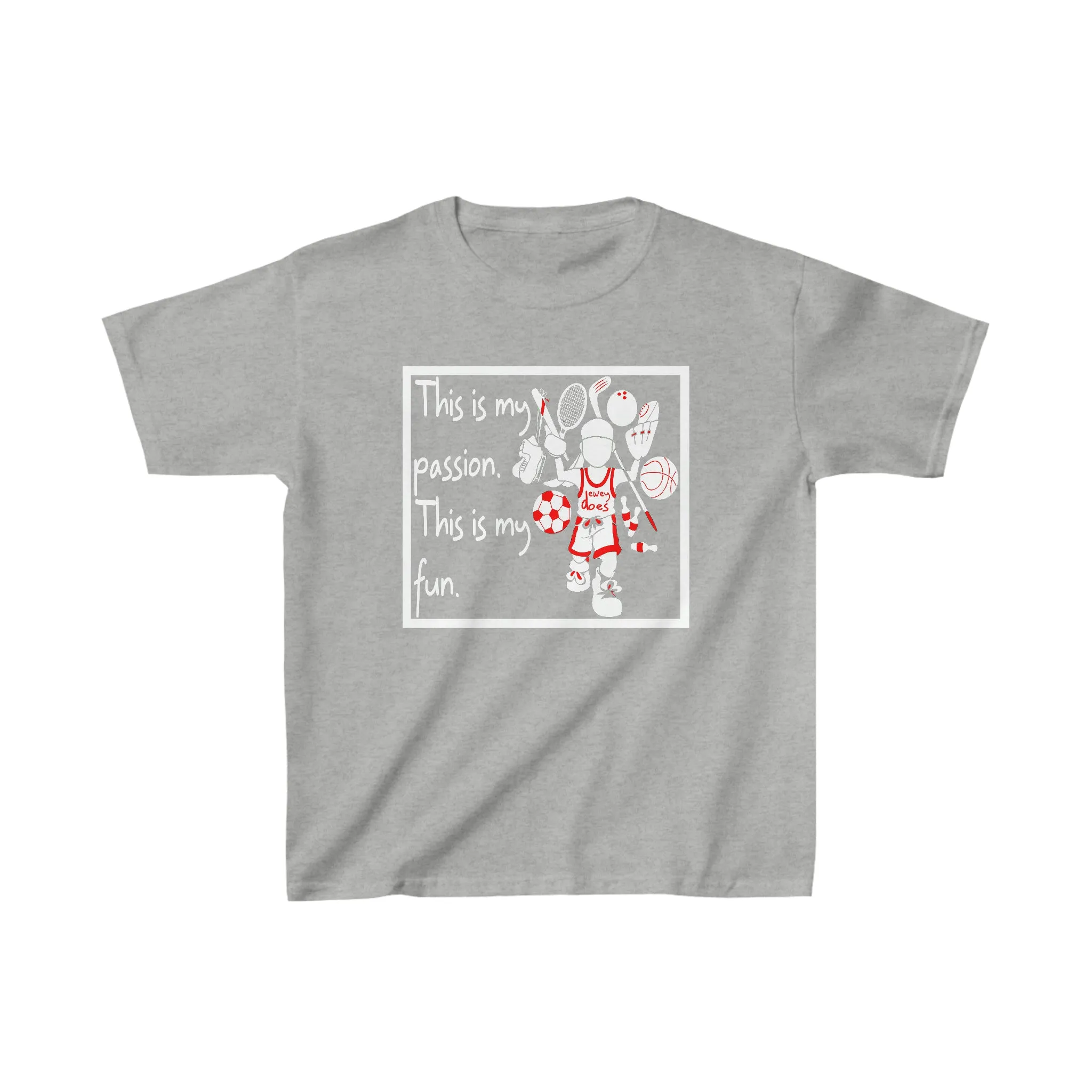 This is my passion. This is my fun. - Kids Heavy Cotton™ Tee