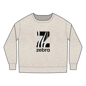 Toddler Sweatshirt: "Z is for Zebra" Ehlers Danlos Syndrome Awareness Sweater