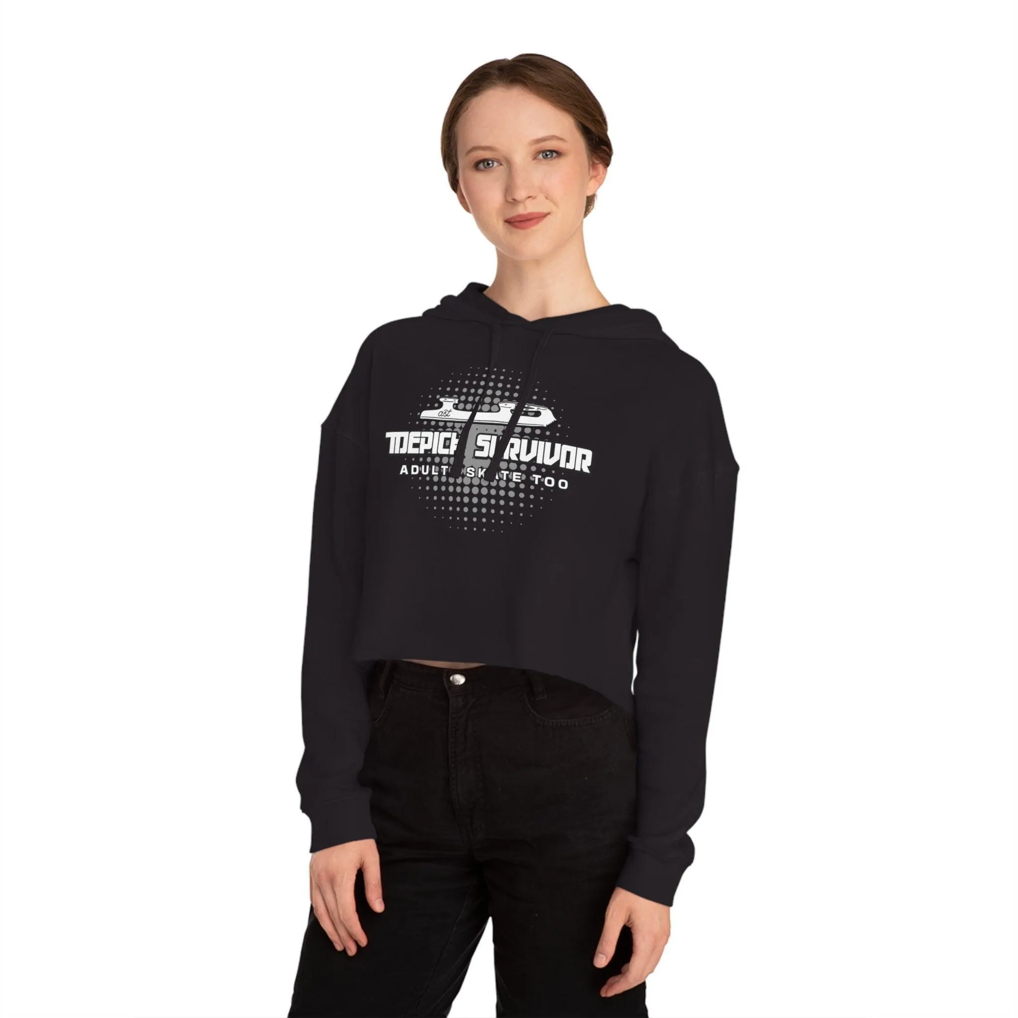 Toepick Survivor Women’s Cropped Hooded Sweatshirt