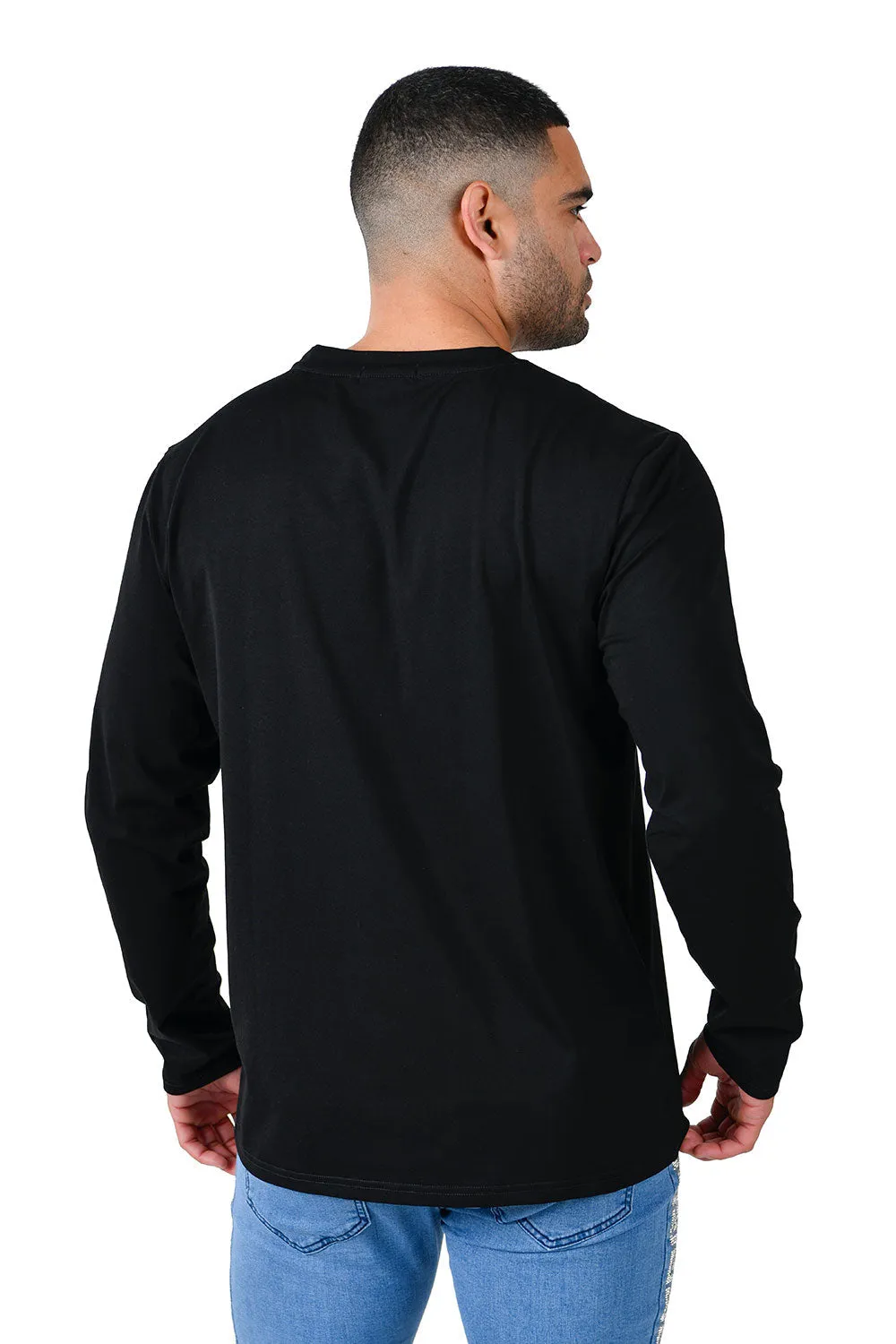 Trendy basics Long Sleeve Crew Neck T-Shirt 2