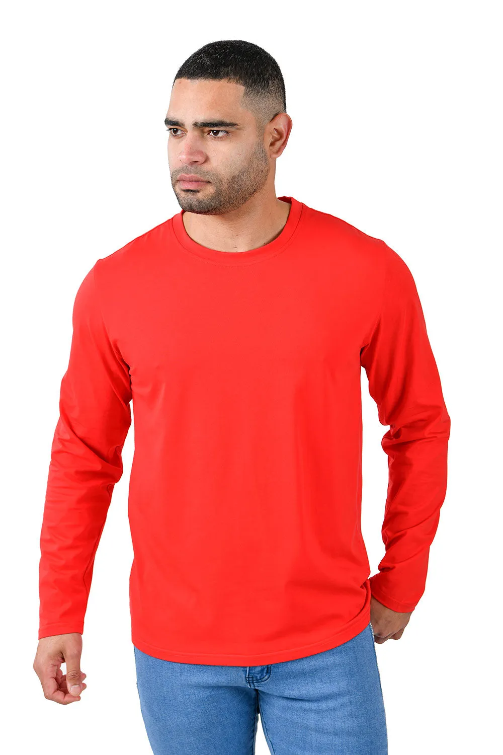 Trendy basics Long Sleeve Crew Neck T-Shirt 2