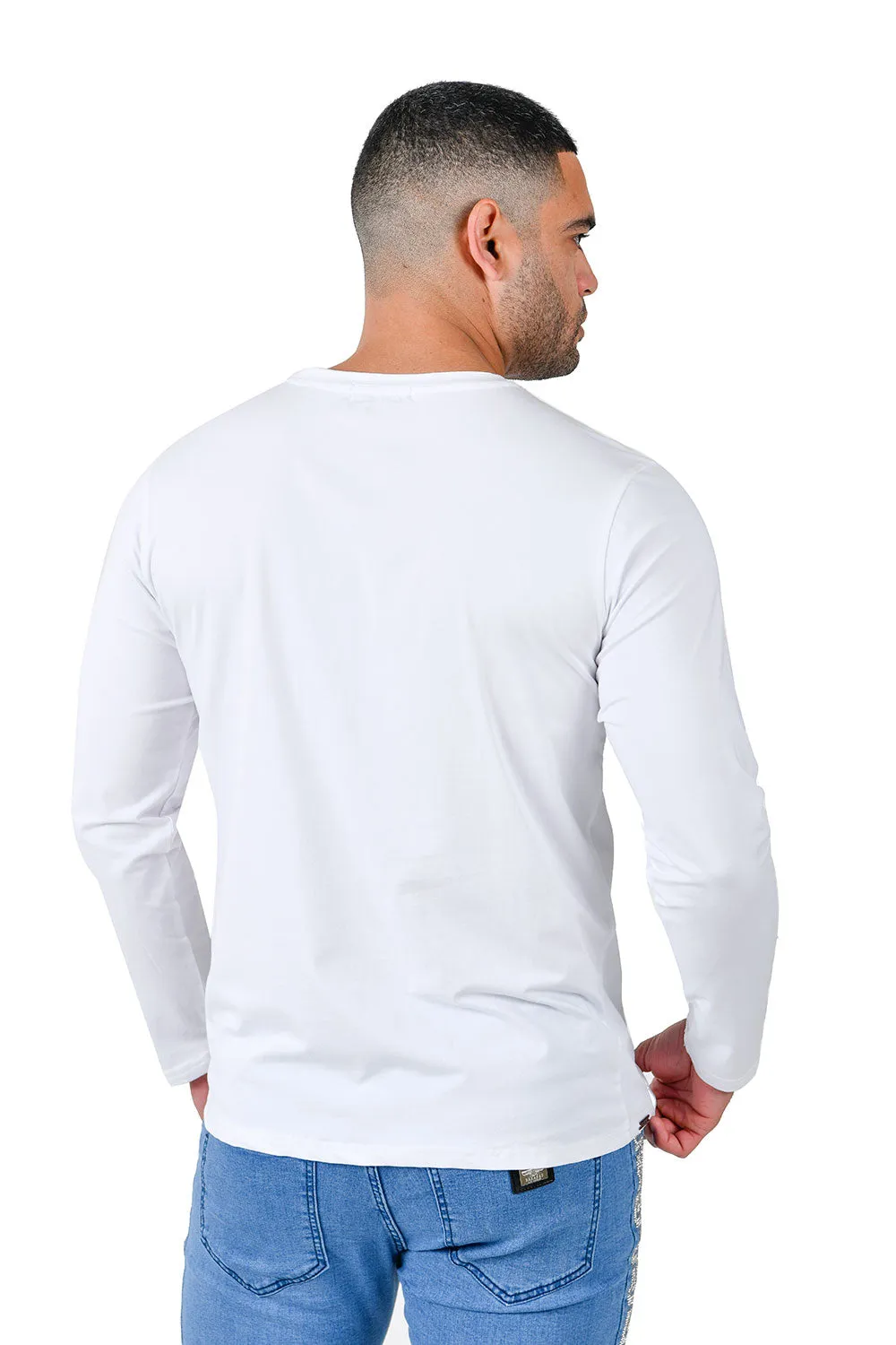 Trendy basics Long Sleeve Crew Neck T-Shirt 2