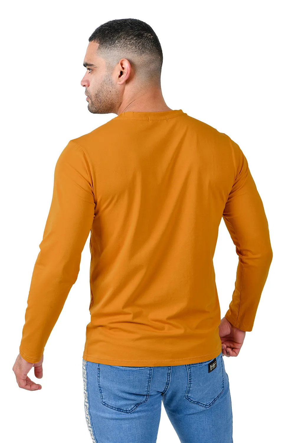 Trendy basics Long Sleeve Crew Neck T-Shirt 2