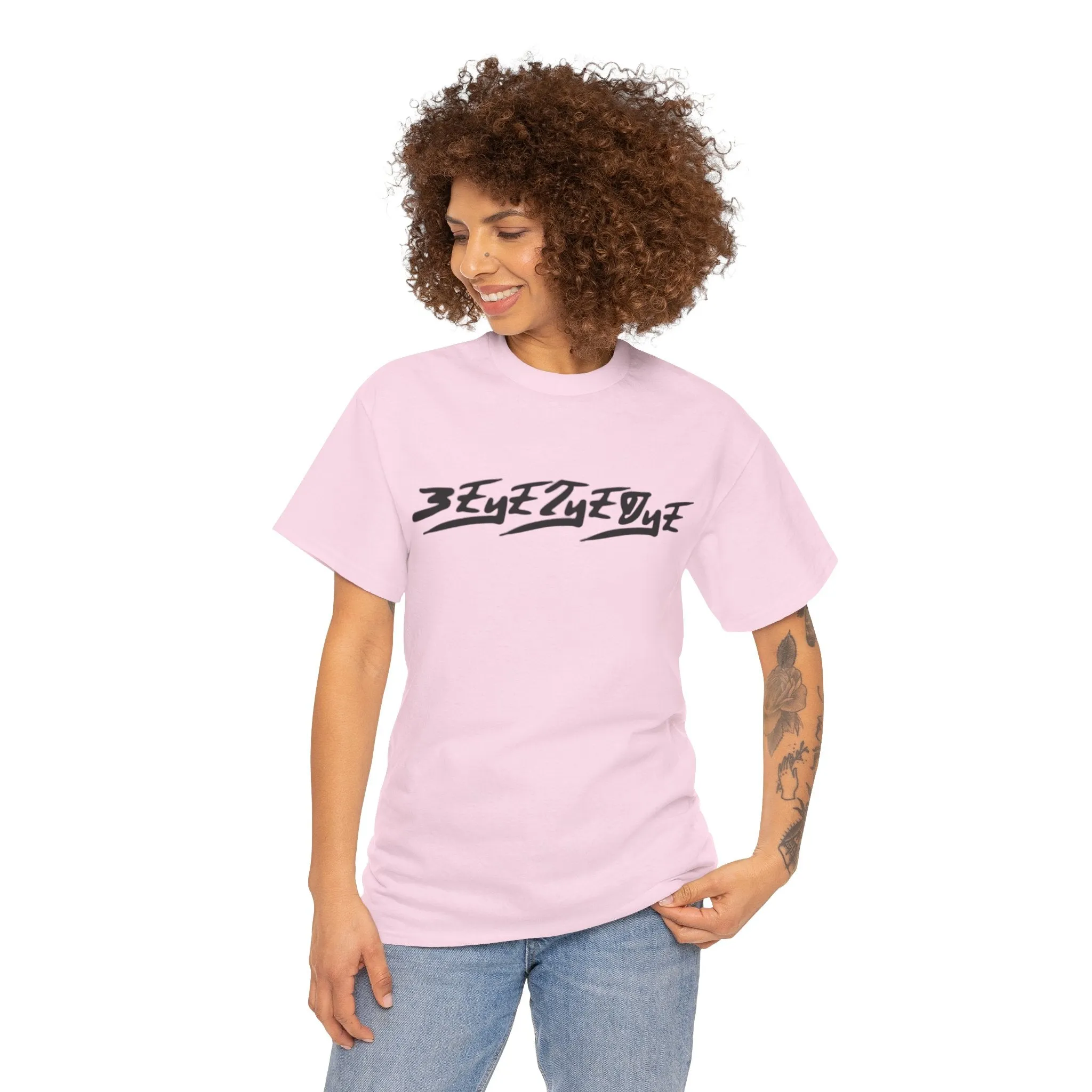 Unisex 3ETD Logo Print T Shirt