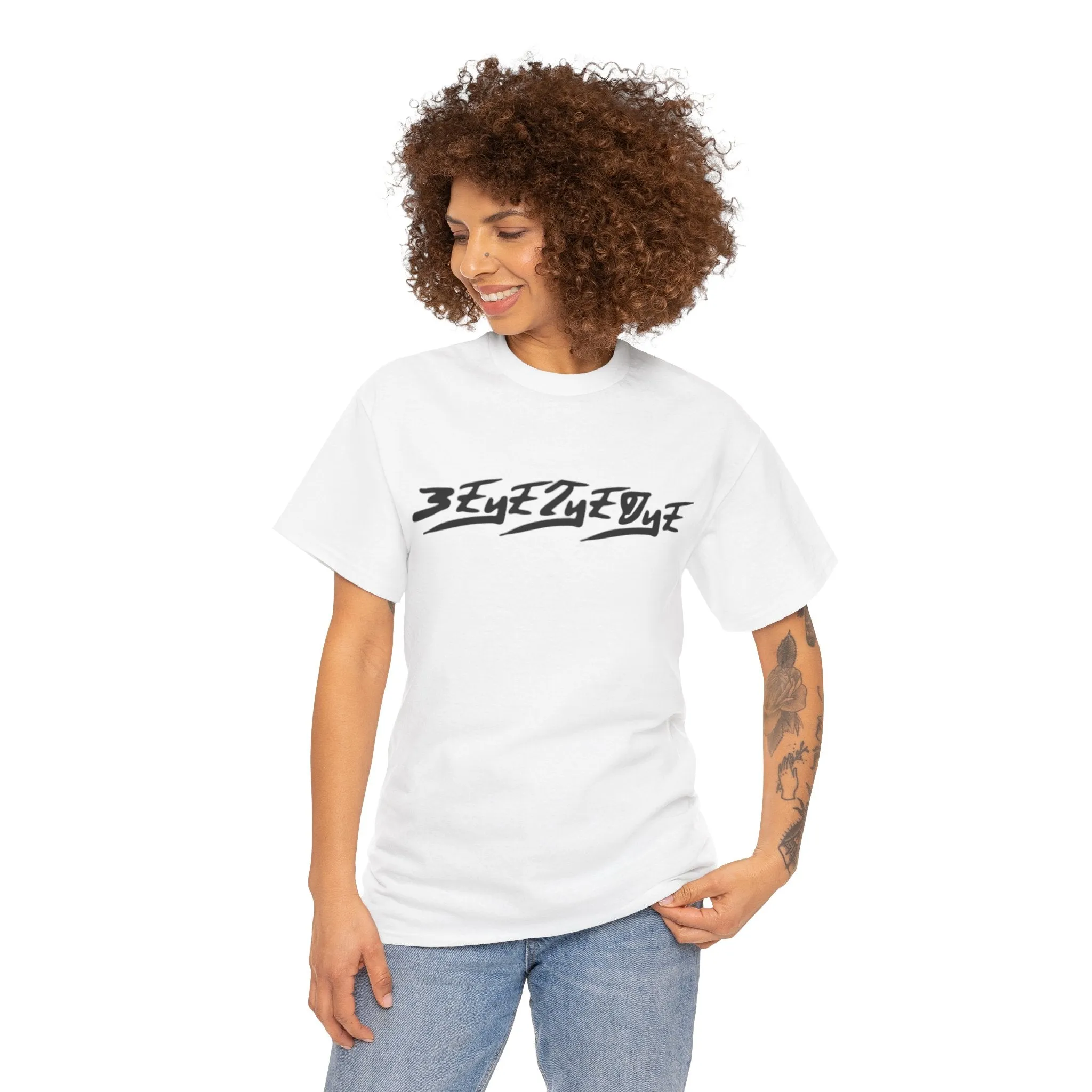 Unisex 3ETD Logo Print T Shirt