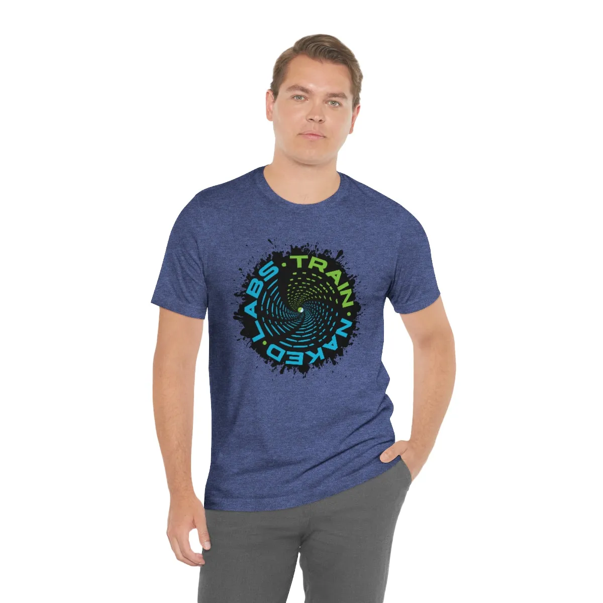 Unisex Train Naked Vortex Jersey Short Sleeve Tee