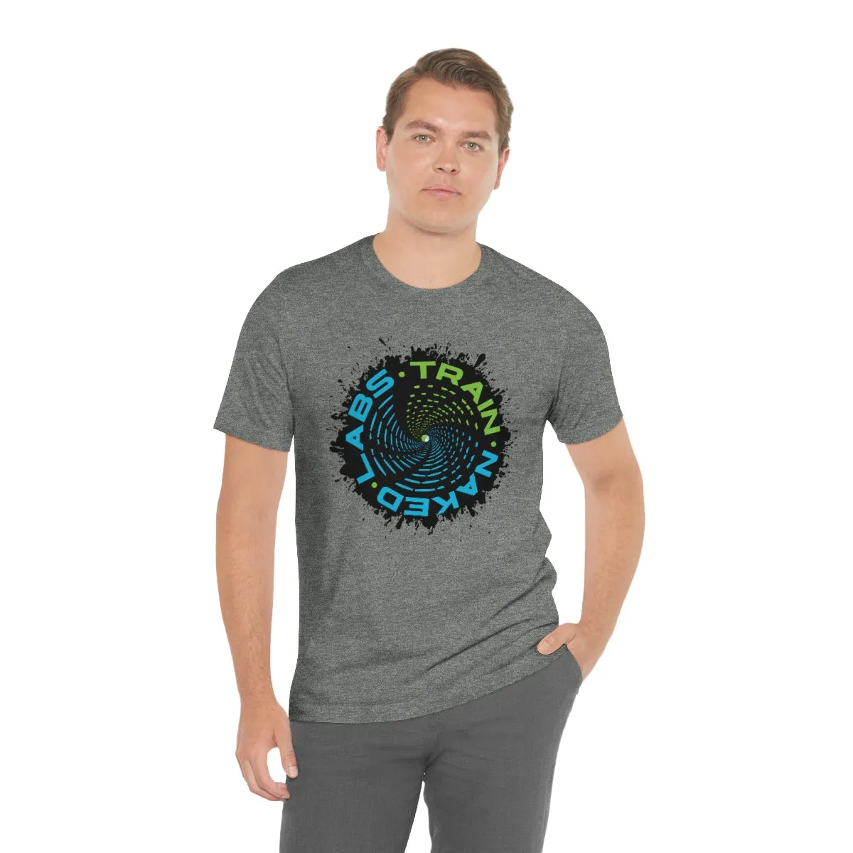 Unisex Train Naked Vortex Jersey Short Sleeve Tee